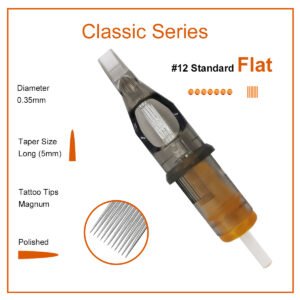 Needlehouse Classic Series Tattoo Needles Cartridges Flat 20pcs