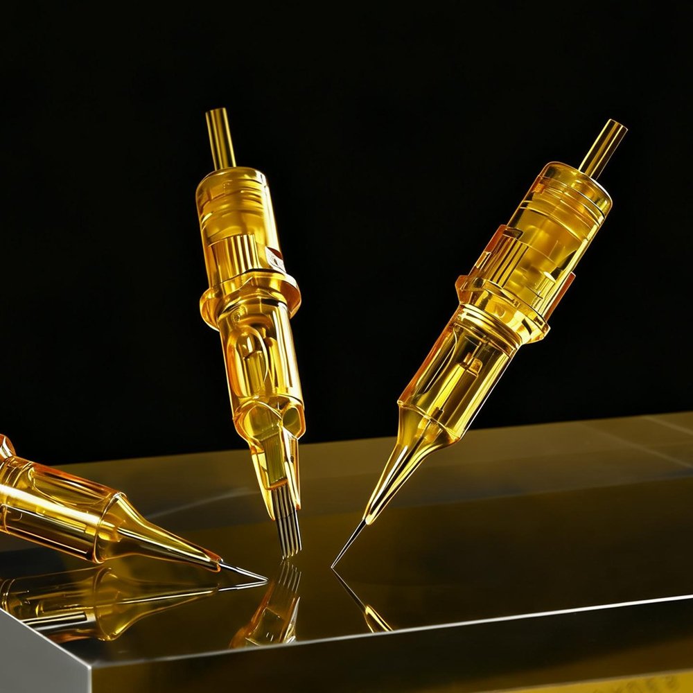 OEM Tattoo/PMU Cartridge Needles Samples for Customize Your Brand Amber Series 30pcs