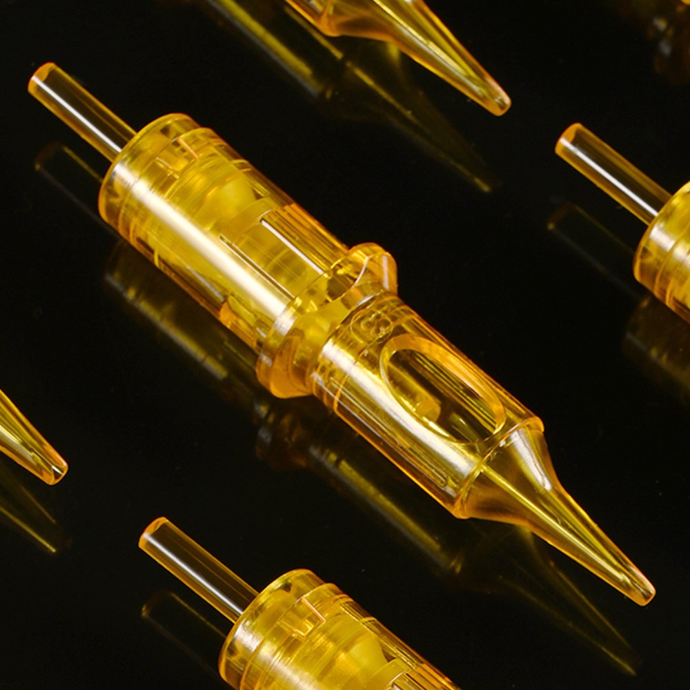 OEM Tattoo/PMU Cartridge Needles Samples for Customize Your Brand Amber Series 30pcs - Image 6